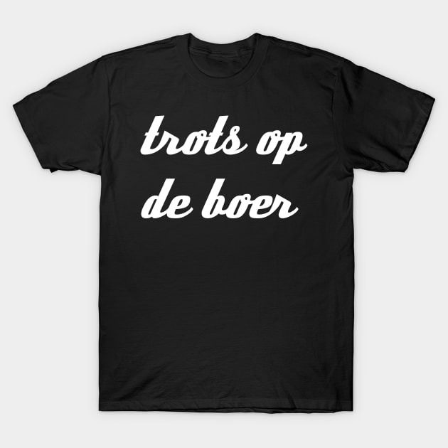 Trots op de boer T-Shirt by Hexagon